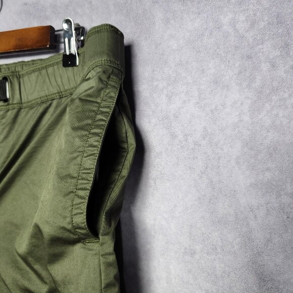 Tommy Hilfiger Pants Mens 36x32 Green Wide Fit Chino Stretch Belted Casual - Picture 16 of 16